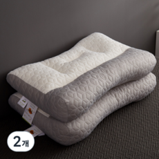 Hawaii Sleep 睡眠乳膠頸椎枕, 2個, 混合色