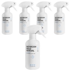 CLEANOLOGI 潔淨學 浴廁除霉噴霧, 300ml 強力去除霉根, 5瓶