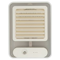 奈米霧化充電冷風扇, 白、淺綠、深綠、橙, SK-101