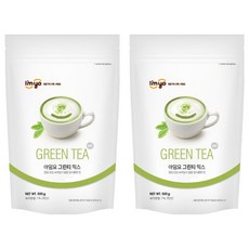 I'm yo 綠茶拿鐵粉, 500g, 1包, 2包