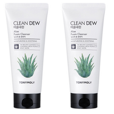 魔法森林[Tony moly] 蘆薈泡沫潔面乳, 180ml, 2個