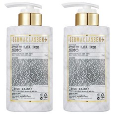 더마클라센 굿바이 헤어로스 샴푸 레몬그라스향, 500ml, 2개
