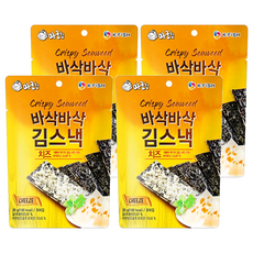 K FISH 海苔脆片 起司口味, 20g, 4包