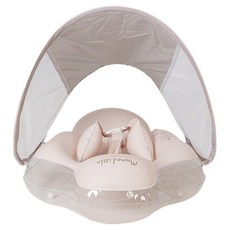 MomnLittle 嬰幼兒休閒學步泳圈, 1個, 粉米色