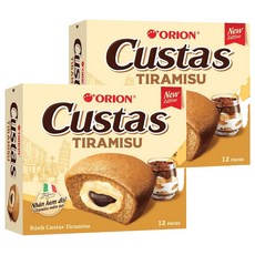 ORION 好麗友 提拉米蘇風味派 12個, 281.4g, 2盒