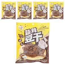 久品香 蒜茸豆干 黃色, 120g, 5包