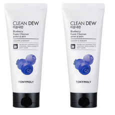 TONYMOLY 藍莓鎮靜潔面乳, 180ml, 2個