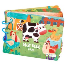 黏貼學習書, 1組, FARM 多色
