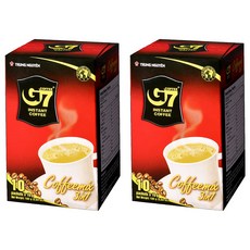G7 即溶三合一咖啡隨手包, 16g, 10條, 2盒