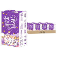 mino 洣濃 柴語錄抽取式花紋衛生紙, 90張, 6包, 12袋