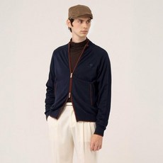 GARMENT GOLF 男士雙向拉鍊高領針織開襟衫 GMKCC309