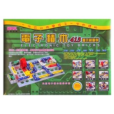 諾貝兒 電子積木 STEAM好玩具100, 多色, 1盒
