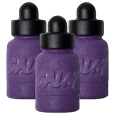 러쉬 빅 보틀 오브 캄 버블 보틀 리유저블 버블 바 입욕제, 3개, 200g