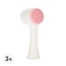 Daily Friends 雙效毛孔清潔刷, 粉紅色, 3個