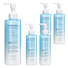 미샤 수퍼 아쿠아 울트라 히알론 마일드 필링젤, 250ml, 5개