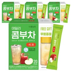다농원 데일리 콤부차 사과, 5g, 20개입, 4개