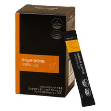 Healthouse 藤黃果萃取美式即溶咖啡粉隨身包 30條入, 90g, 1個