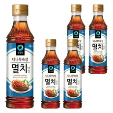 清淨園 竹製熟成鯷魚魚露, 750g, 5個