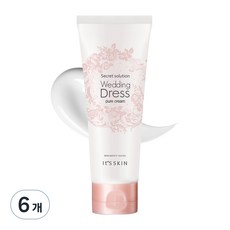 잇츠스킨 시크릿 솔루션 웨딩드레스 퓨어 크림 100ml, 화이트, 6개