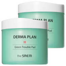 더샘 더마 플랜 그린 트러블 패드 70매, 70개입, 2개
