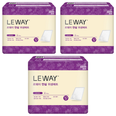 Mirae Well life Le Way 衛生 成人看護墊, 60 x 75cm, 10入, 3個