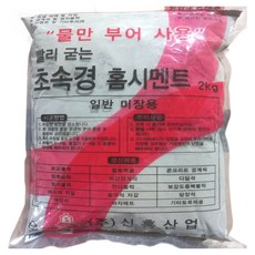 위드블럭 빨리 굳는 초속경 홈 시멘트 2kg, 1개