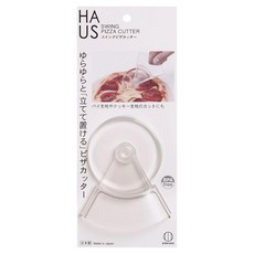 KOKUBO 小久保 披薩滾輪刀 24 x 10.5 x 2.5cm 透明材質易握設計, 1支