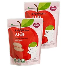 DDODDOmam 聰明媽媽 白米餅, 蘋果, 2個