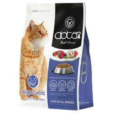 doter 寵愛物語 體態管理 貓飼料, 1袋, 4.5kg