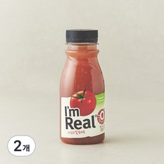 아임리얼 토마토 주스, 190ml, 2개