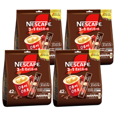 NESCAFE 雀巢咖啡 三合一 濃醇原味, 15g, 42包, 4袋
