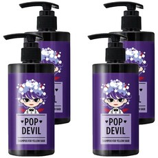 모에타 팝 데빌 보색 샴푸, 300ml, 4개
