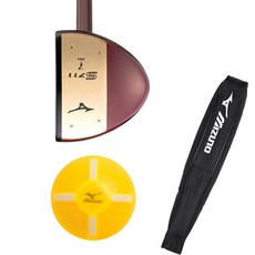 Mizuno 美津濃 Park Golf Chae深紅色 +袋 +球隨機運輸全套, S-711