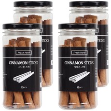 신선약초 시나몬 스틱 15p, 4개, 120g
