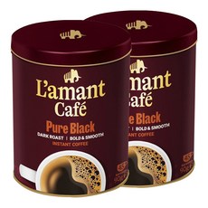 L'Amant 罐裝越南即溶深焙咖啡粉, 90g, 1罐, 2罐