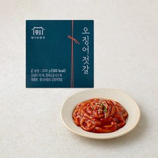 탐나는밥상 오징어젓갈, 200g, 1개