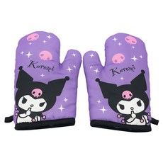 Sanrio 三麗鷗 酷洛米隔熱手套, 1套, 紫色