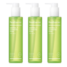 Real Barrier 沛麗膚 T字部位清潔泡沫潔顏凝膠, 3瓶, 250ml