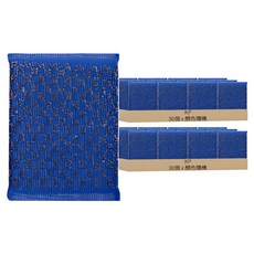 KP 優質羊毛鋼絲強力鑽石菜瓜布組, 30個, 2組