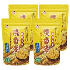 CACHA 卡恰 燒番麥酥脆玉米 4包 70g 台灣非基因改造 無添加人工香料及防腐劑