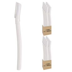 小麥購物 修眉刀 長款 G620, 顏色隨機, 16支