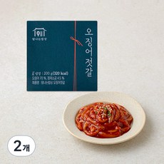 탐나는밥상 오징어젓갈, 200g, 2개