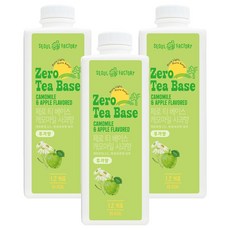 SeoulFactory 零卡洋甘菊蘋果香茶底, 1.2kg, 3個