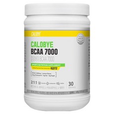 CALOBYE BCAA 7000 Booster必需胺基酸健身輔助劑 檸檬口味, 420g, 1個