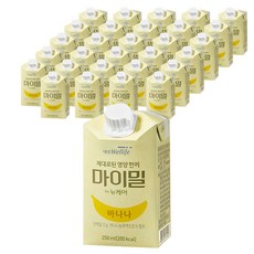 대상웰라이프 뉴케어 마이밀 바나나, 48개, 250ml