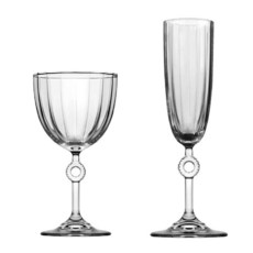 Pasabahce Amore 紅酒杯 280ml + 香檳杯 150ml, 1套