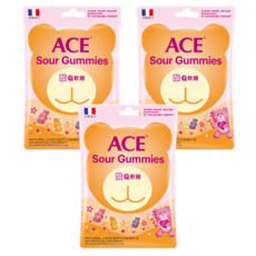 ACE 酸Q熊軟糖, 220g, 3包