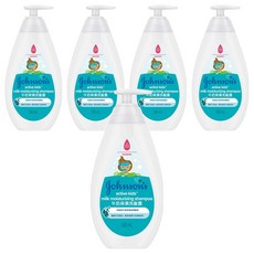 嬌生嬰兒牛奶保濕洗髮露，500ml，蘊含牛奶蛋白，維他命B5及維他命E, 5瓶