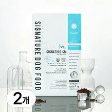 마이펫닥터 시그니처 유기농 강아지 사료, 눈물개선/눈건강, 1kg, 2개