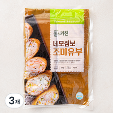 풀스키친 네모점보 조미 유부 초밥용, 3개, 700g